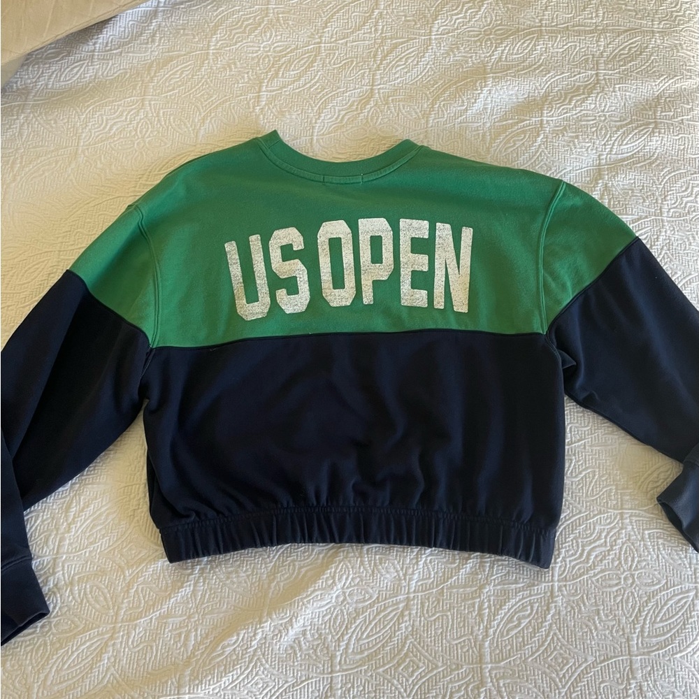 TENNIS US Open Women's 47 Brand Official Cropped Sweatshirt, Size Medium